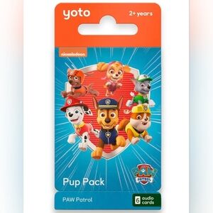 Yoto Player: Paw Patrol Pup Pack Audio Cards'